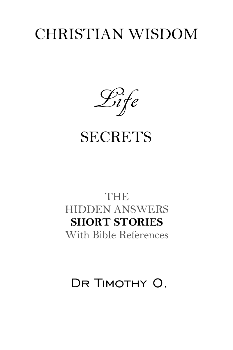 Vol 4. Christian Wisdom Secrets Life Kindle Edition