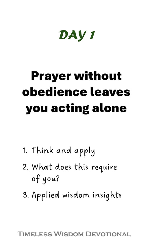 Wisdom Devotional 30 Days Vol 9 Kindle Edition