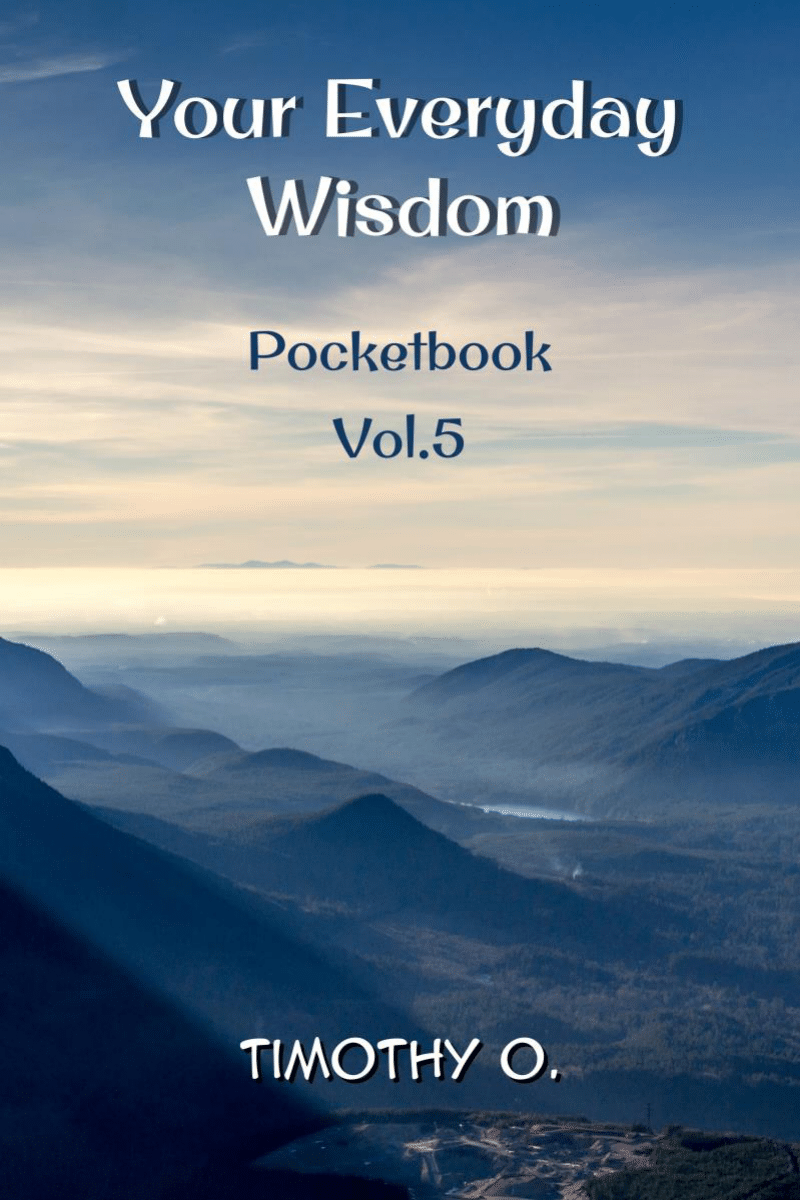 Your Everyday Wisdom Vol 5 Kindle Edition