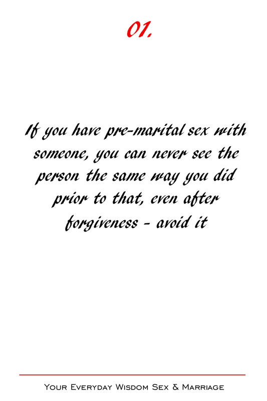 Your Everyday Wisdom Sex and Marriage Vol 3 Kindle Edition