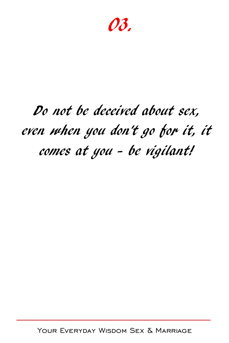 Your Everyday Wisdom Sex and Marriage Vol 3 (Paperback)