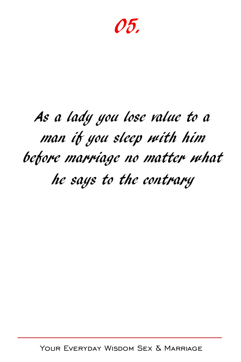 Your Everyday Wisdom Sex and Marriage Vol 3 (Paperback)