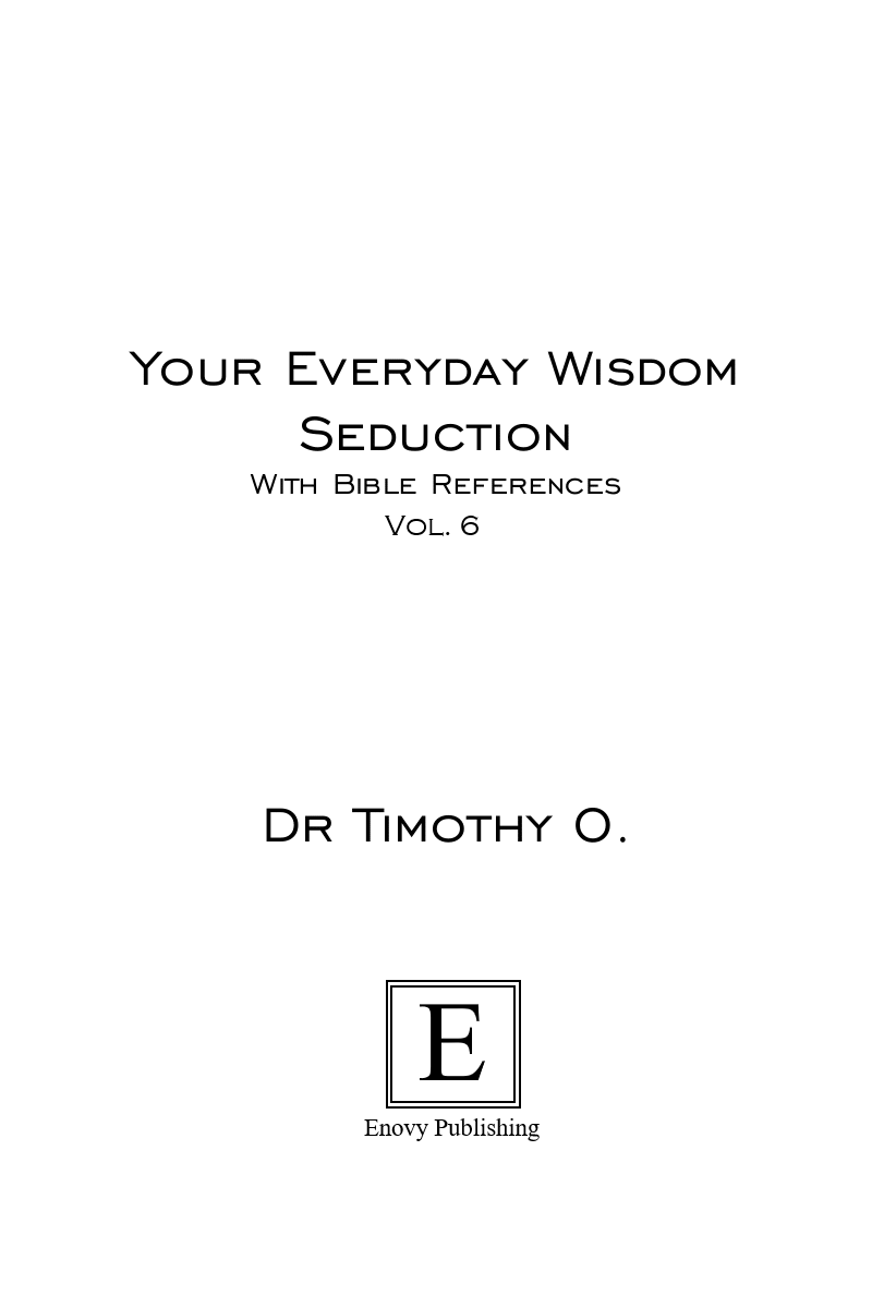 Your Everyday Wisdom Vol 6 (Paperback)