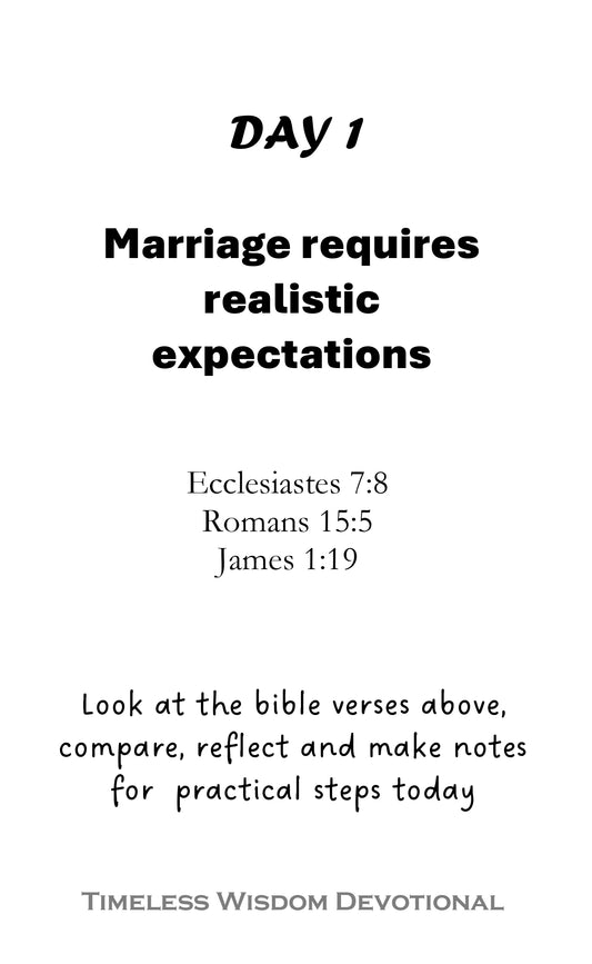 Wisdom 7 Days-Devotional - PATIENCE (Ebook)