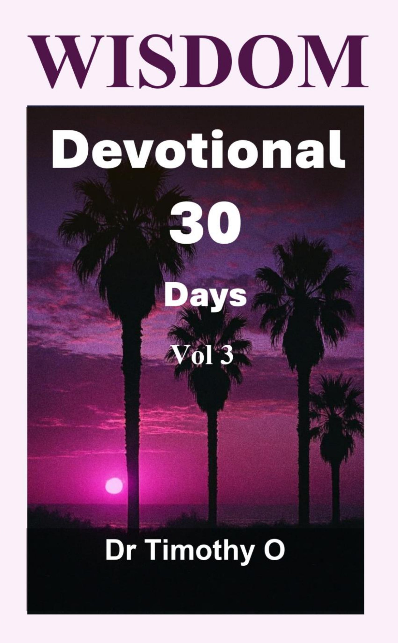 Wisdom Devotional 30 Days Vol 3 Kindle Edition