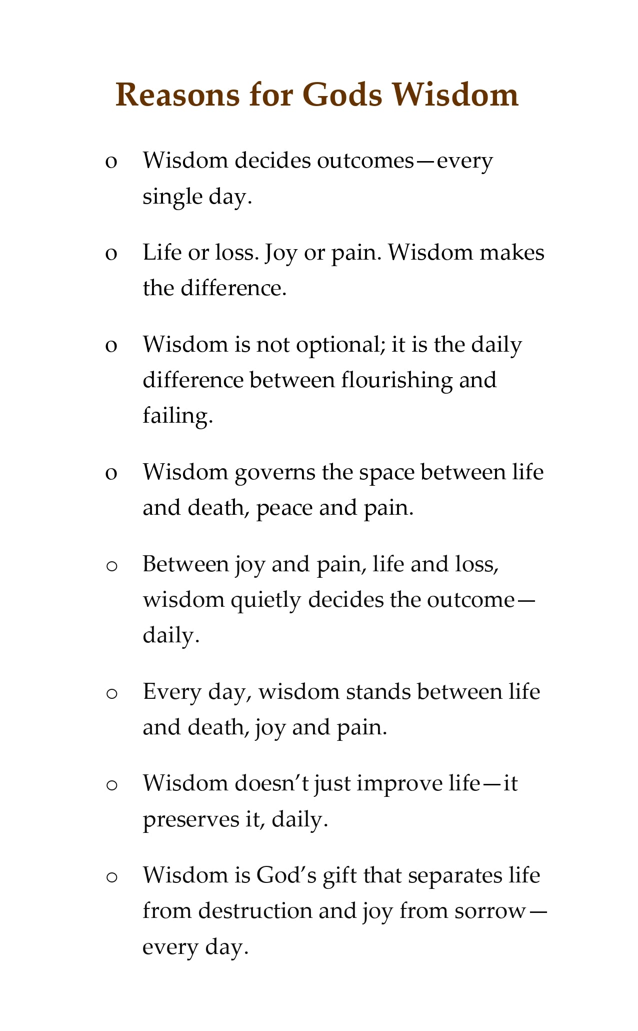 Wisdom Devotional 30 Days Vol 4 Kindle Edition