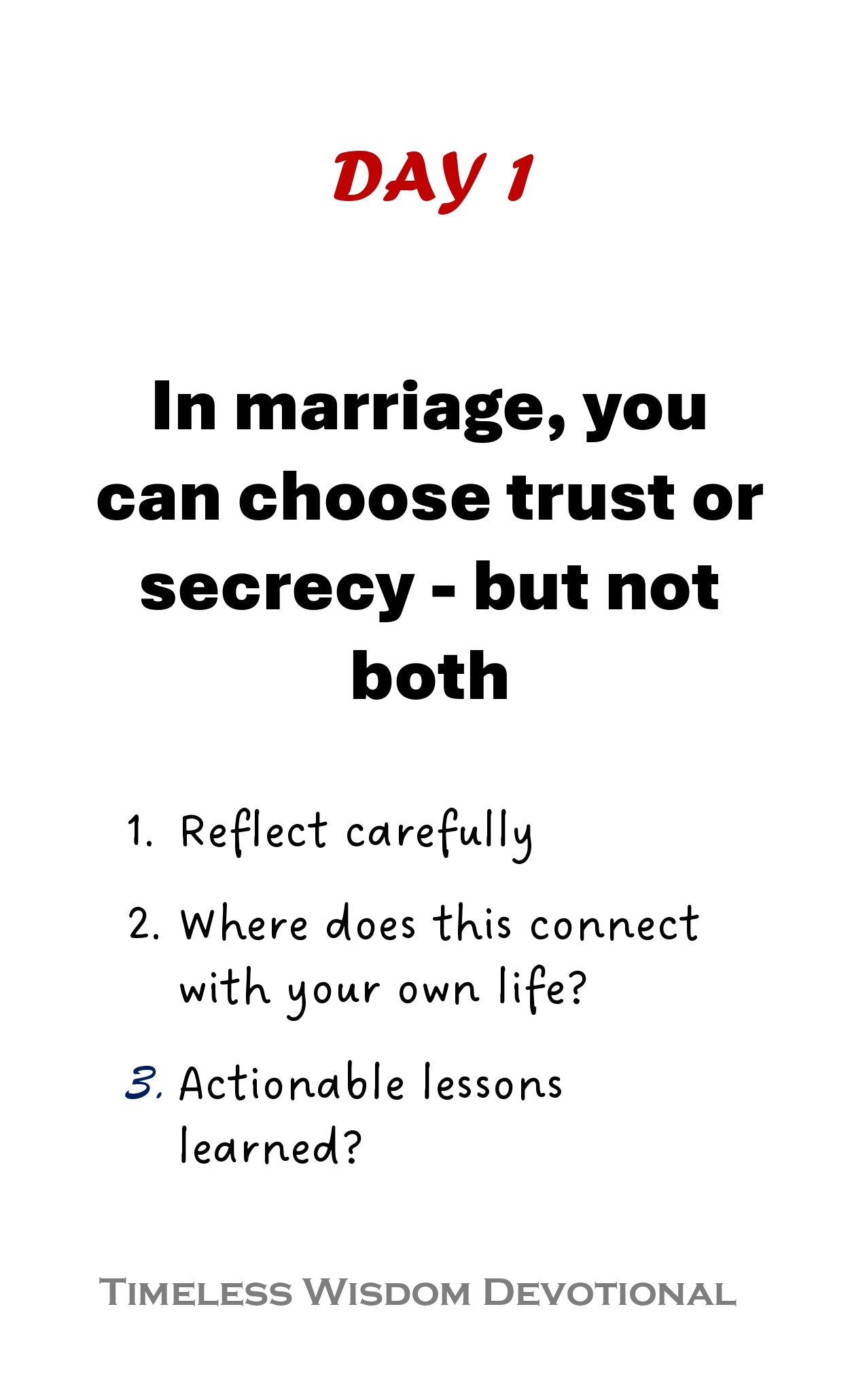 Wisdom Devotional 30 Days Vol 5 Kindle Edition