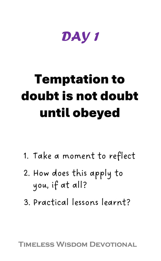 Wisdom Devotional 30 Days Vol 8 Kindle Edition