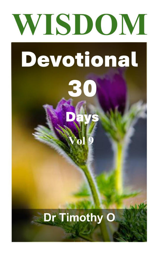 Wisdom Devotional 30 Days Vol 9