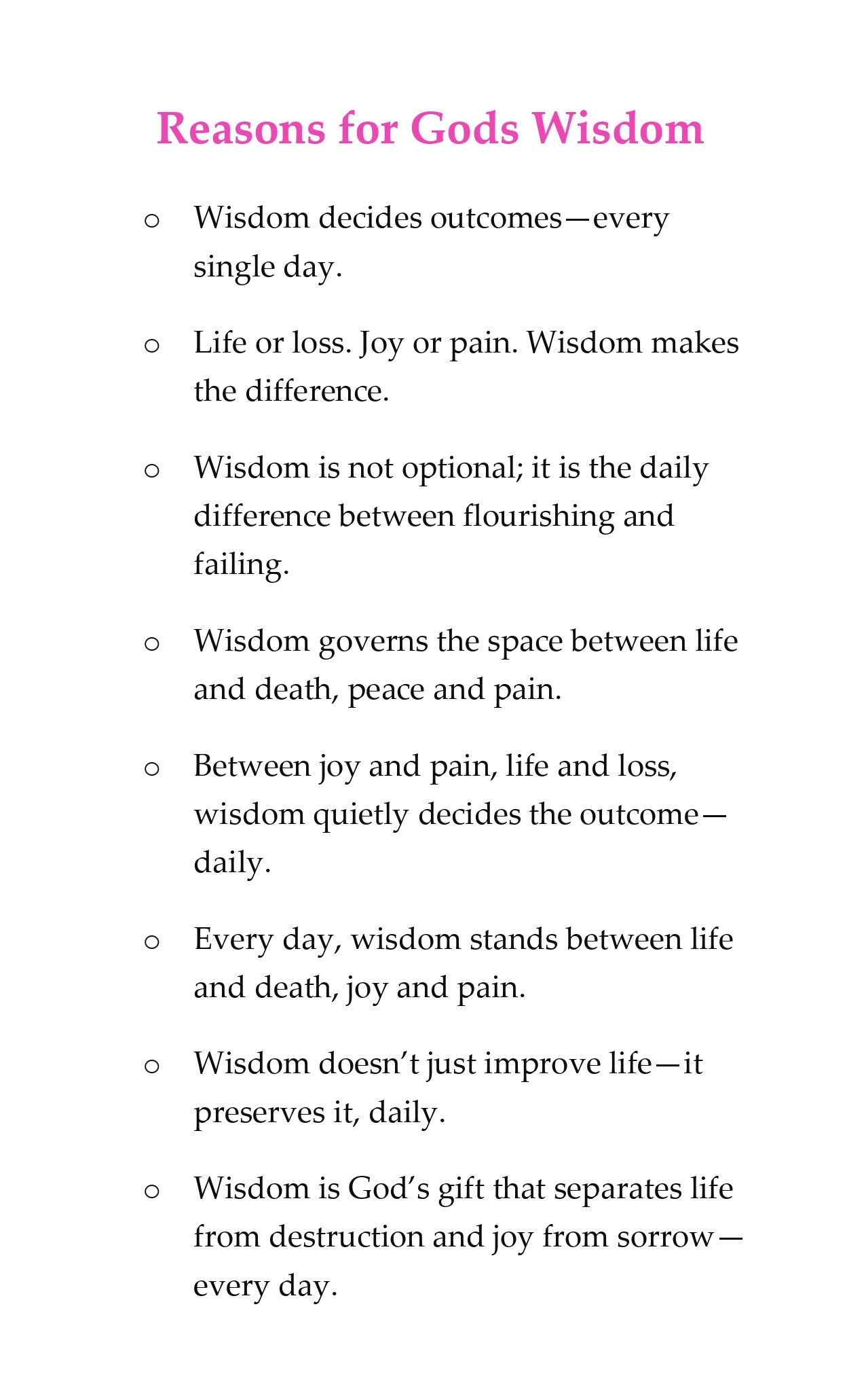 Wisdom Devotional 30 Days Vol 11 Ebook Edition